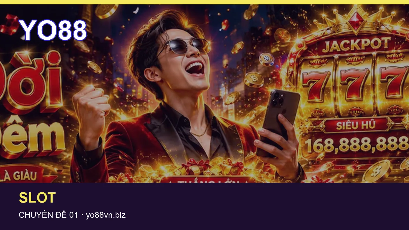 Trải nghiệm Slot trên điện thoại cùng cẩm nang YO88